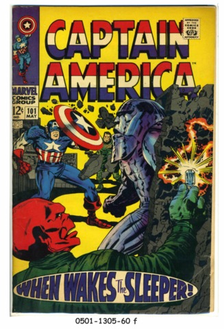 Captain America #101 © May 1968 Marvel Comics